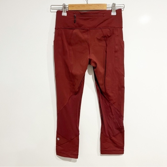 Lululemon Pace Rival Crop *22" in Savannah - Picture 6 of 14